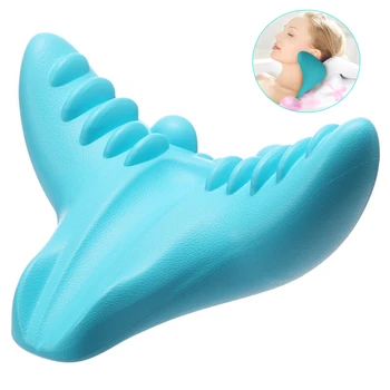 

C-Rest Neck Massager Pillow Portable Cervical Spine Massage Traction Tools for Relase Stress Neck Shoulder Pain Gravity Cushion