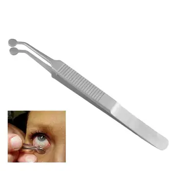 

Ophthalmic Tweezers Clamp Metal Palpebral Gland Massage Medical Surgery Eyelid Apparatus Eye Tool Clip Flap Forceps Meibomi O3V3