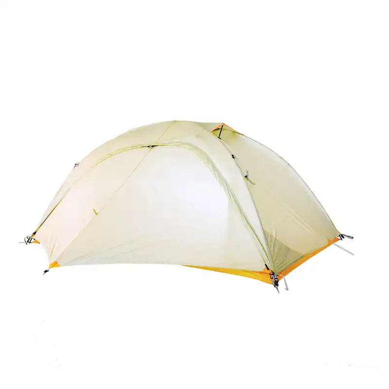 バックパッキング遠征シェルター山テント野生のキャンプ超軽量2人15d Dacポール登山ギア機器 テント Aliexpress