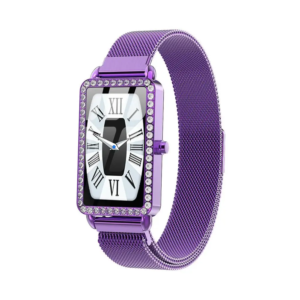 A88 Ladies Heart Rate Smart Bracelet IP68 Waterproof Step Counter Call Reminder Swimming Wristband Pedometer For Smart Phone