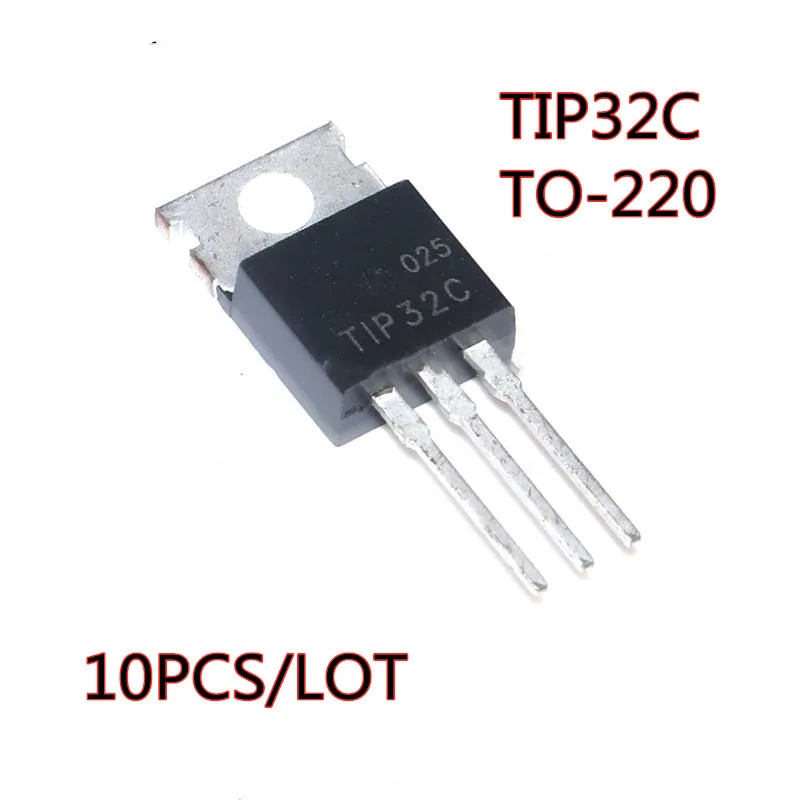 10 шт./лот Новый TIP32 TIP32C TO-220 транзистор Дарлингтона | Электронные компоненты и
