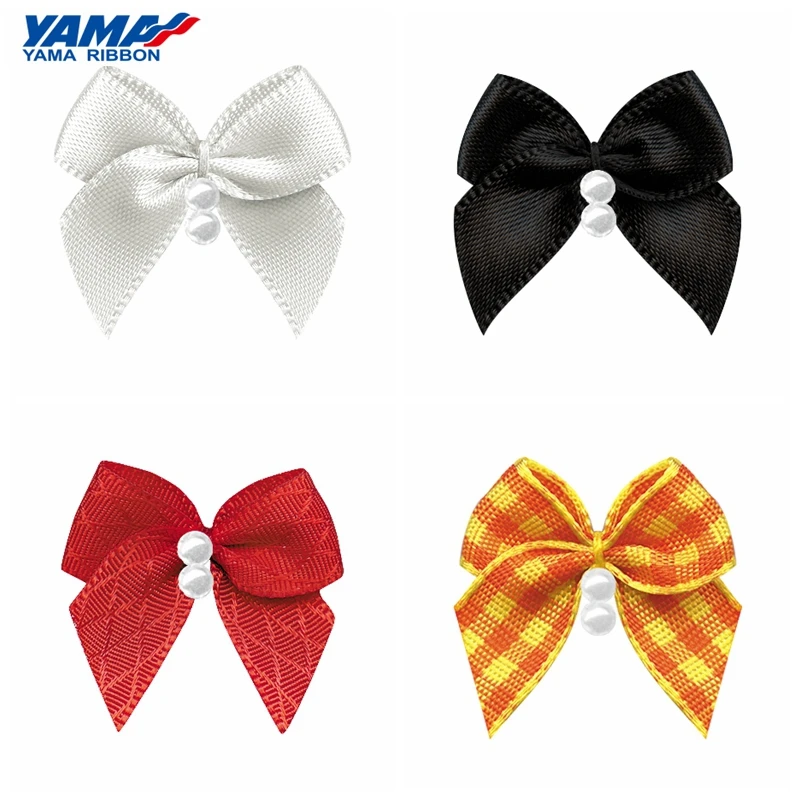 

YAMA Wide 26mm±3mm High 25mm±3mm Ribbon Bow 200pcs/bag Satin Ribbon Grils Hair Accessories Dress DIY Decoration