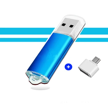 

2020 Mini Metal OTG USB Flash Darive 8GB 16GB Pen Drive 32GB 64GB 128GB Go Cle USB 2.0 Flash Disk Pendrive Memory stick