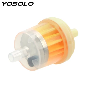 

YOSOLO 10 Piece/Set Plastic Gas Fuel Filter Motorcycle Oil Filters Motorcycle Scooter Gasoline Filter