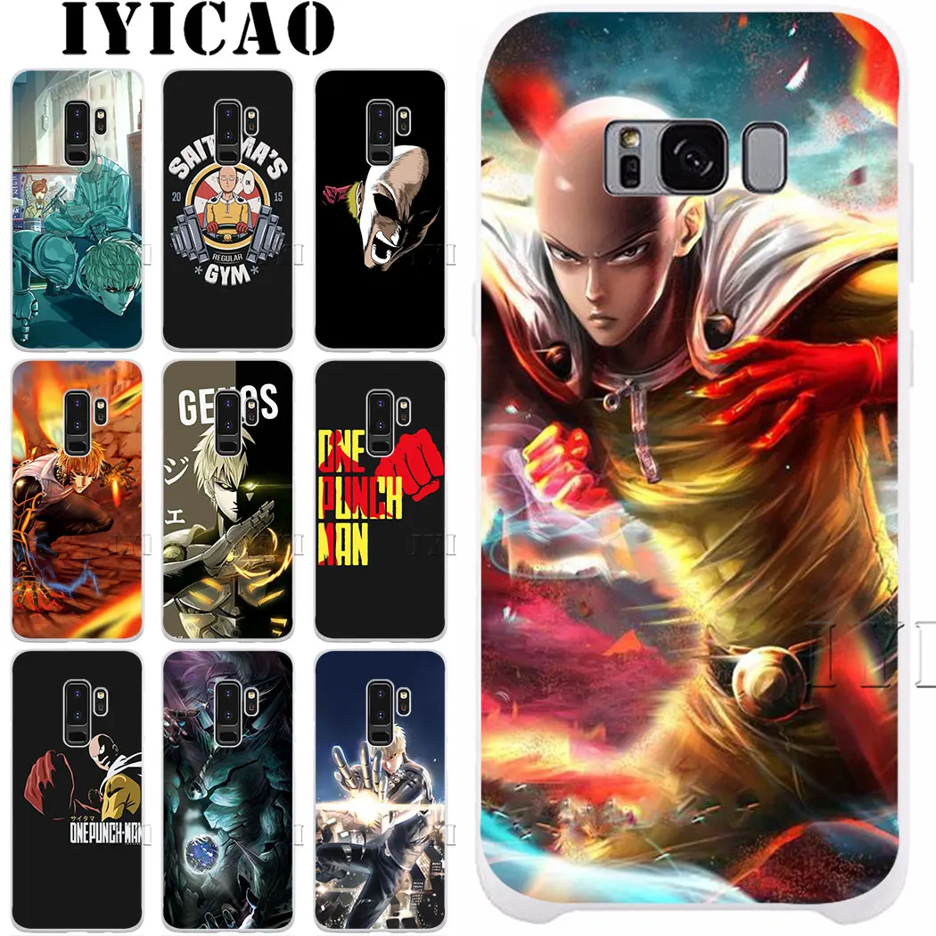 ONE-PUNCH MAN Жесткий Чехол для samsung Galaxy J6 J5 J1 J2 J3 J7 2017 2016 2015 премьер-J7 нам (версия ЕС) |