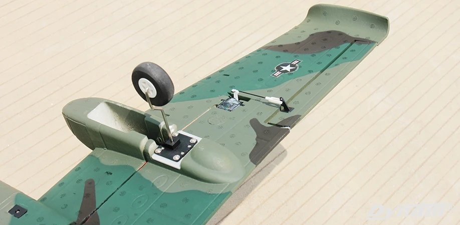 Dynam A-10 Thunderbolt зеленый 64 мм EDF Jet-ПБП(2,4G приемник с 6-осевым гироскопом w/ABS Ready