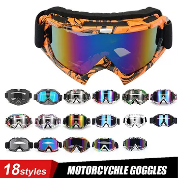 

Motorcycle Goggles Glasses Cycling MX offroad Helmets For Ski Sport Gafas Motorcycle Dirt Bike Racing Moto Goggles Protection