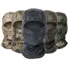 Army Full Face Mask Tactical Helmet Liner Face Mask Cycling Hunting Hiking Wargame Outdoor Cap Equipment Camouflage Balaclava ► Photo 1/6