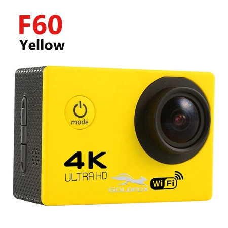 Action Camera Ultra HD 4K WiFi Camcorders 16MP 170 go 4 K Deportiva 2 inch f60 30M Waterproof Sport Camera pro 1080P 60fps cam motorcycle helmet cam Action Cameras