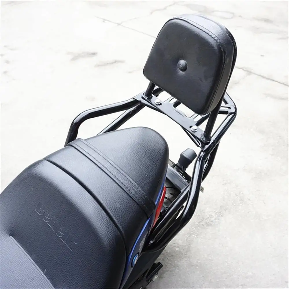 

Black Passenger Backrest for For Benelli 502c 502 C Luggage Rack Models