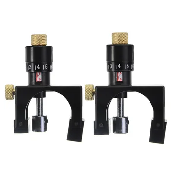 

2Pcs /set Wood Planer Jointer Knife Setting Jig Planer Blade Woodworking Cutter Aligner Plastic with Magnet Material