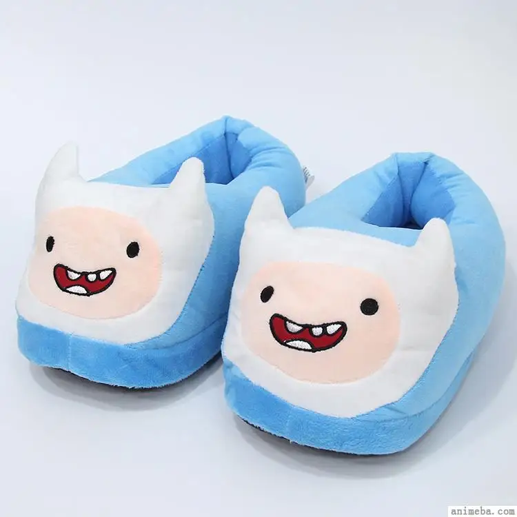 IVYYE Adventuressss Time/домашние тапочки в стиле аниме; зимняя теплая Домашняя обувь с героями мультфильмов; плюшевые домашние тапочки; Новинка; подарки на день рождения