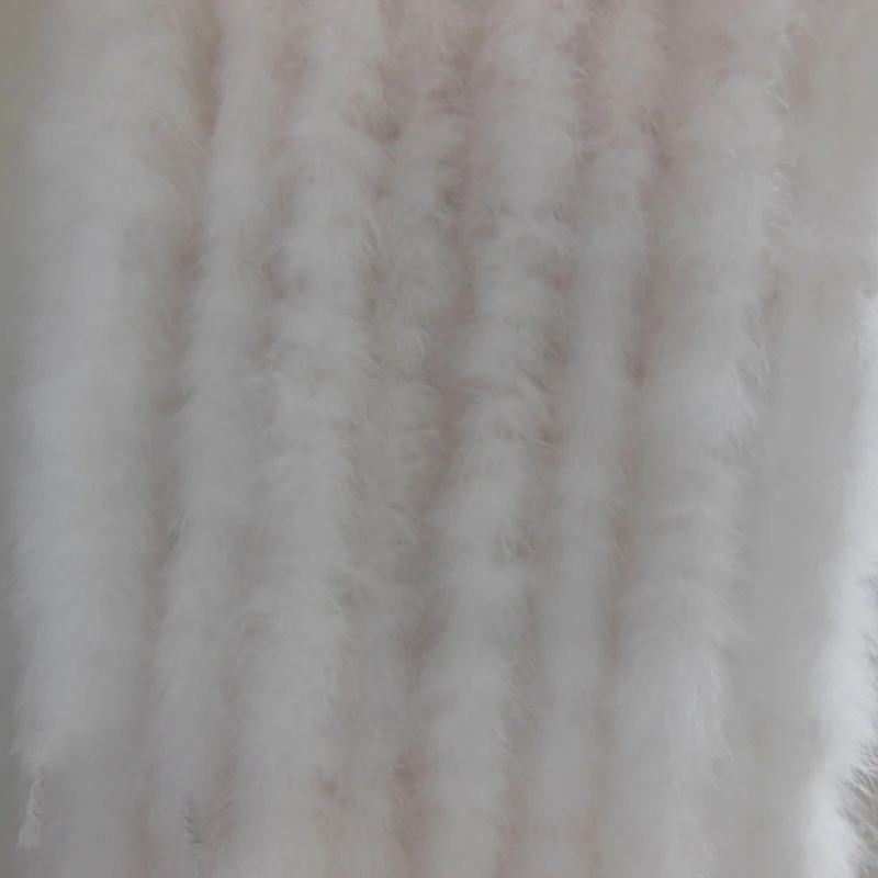 

10pcs 2m 11g Party feather boas article white turkey slices feather down party halloween masquerade decorations accessories