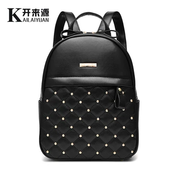 

100% Genuine leather Women backpack 2020 New shoulder bag new students fashionable Korean Korean female package