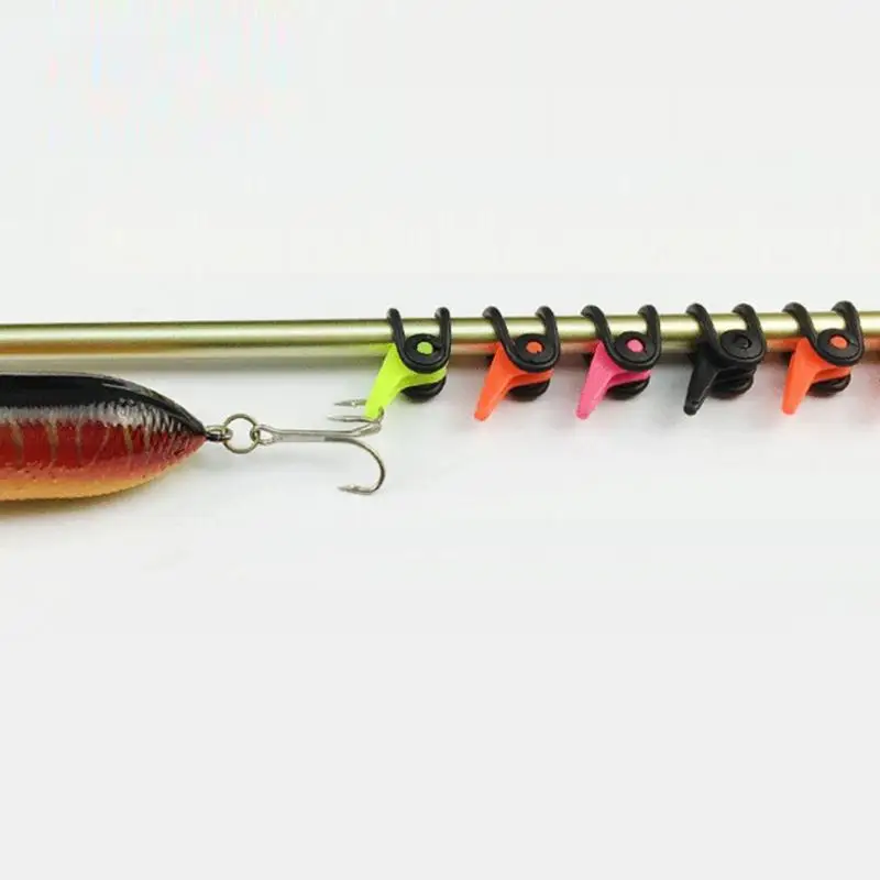 Adjustable Safe Fishing Rod Easy Secure Hook Keeper Holder Lures Jig TacklRSDE 