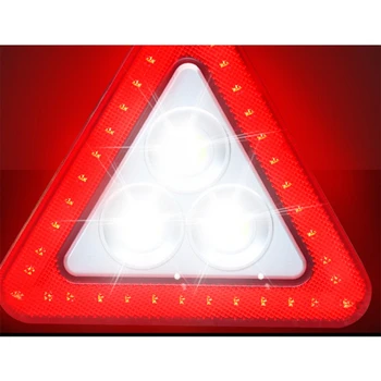 

Light Warning Light Warning Floodlight Automobile Solar Emergency Triangle