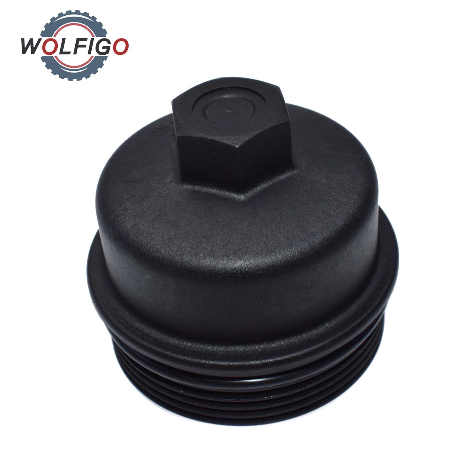 WOLFIGO-Tapa de filtro de refrigerador de aceite de motor para Chevrolet,  Chevy, Cruze, Aveo, Sonic, Opel, Saturn, Astra, Zafira, Pontiac, G3, 