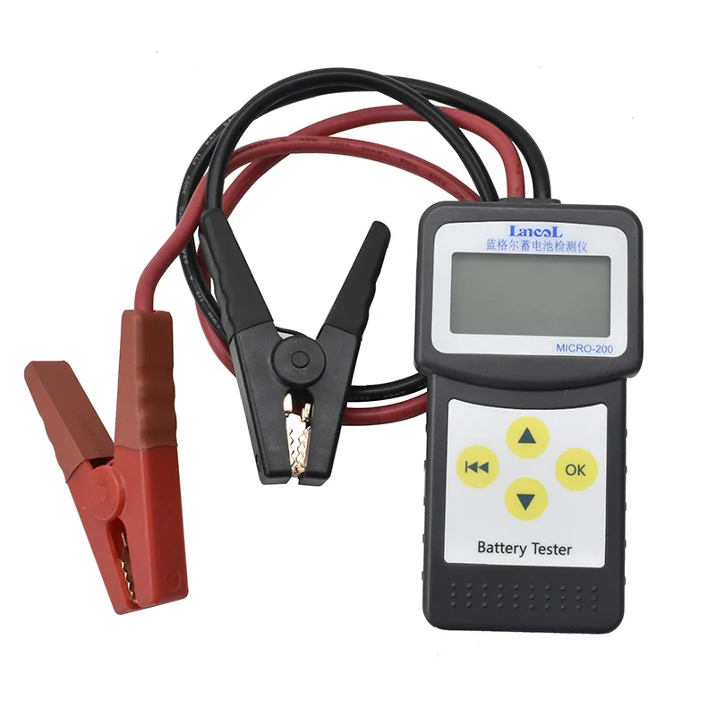 

Multi-language version MICRO-200 Automotivo Battery Digital CCA Battery Analyzer Vehicle Car Battery Tester 12V Diagnostic Tool