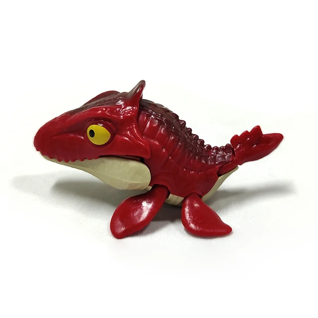 Biting Hand Dinosaur Finger Dinosaur Toy Fidget Tricky Mosasaur Blue Red Jurassic World Interactive Creative Child Kid Xmas Gift 1