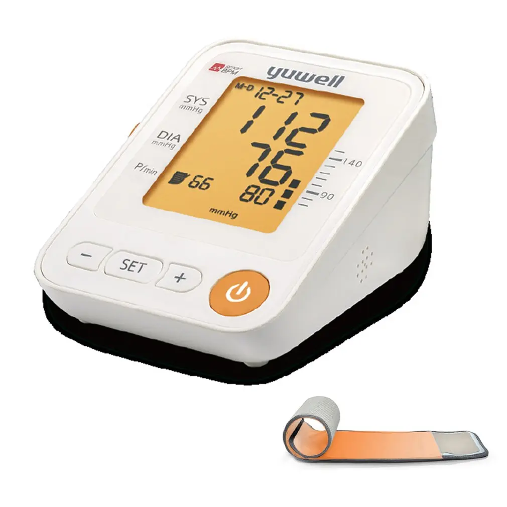 YE650D Arm Blood Sphygmomanometer Monitor LCD Digital Heart Rate Meter