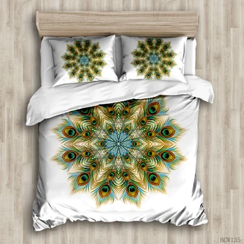 

Blooming colorful flowers luxury duvet room bedding set luxury duvet cover set Bedding comforter bedding sets