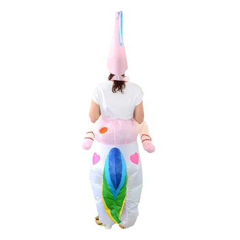 

Inflatable Costume Animal Unicorn Suit With Hat Children Cosplay Fancy Dress