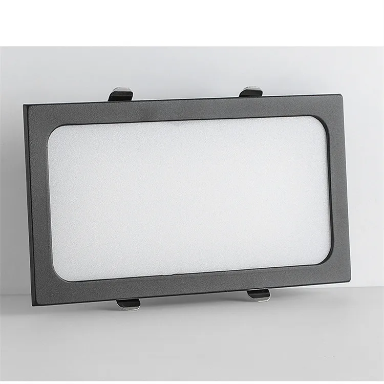 1 panel embedded LED downlight 12W 18W 24w square LED spotlight LED ceiling light AC185V-260V decorative lights