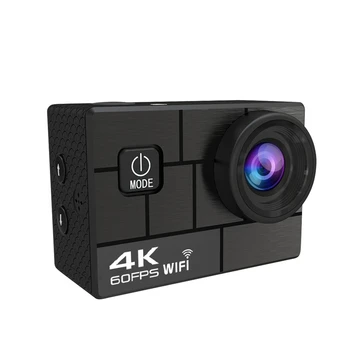 

4K 60Fps EIS Action Camera with 2.0 inch IPS Sn 24MP Anti-Shake Waterproof Sport Camera with Wireless Remote 170 Wide Angel