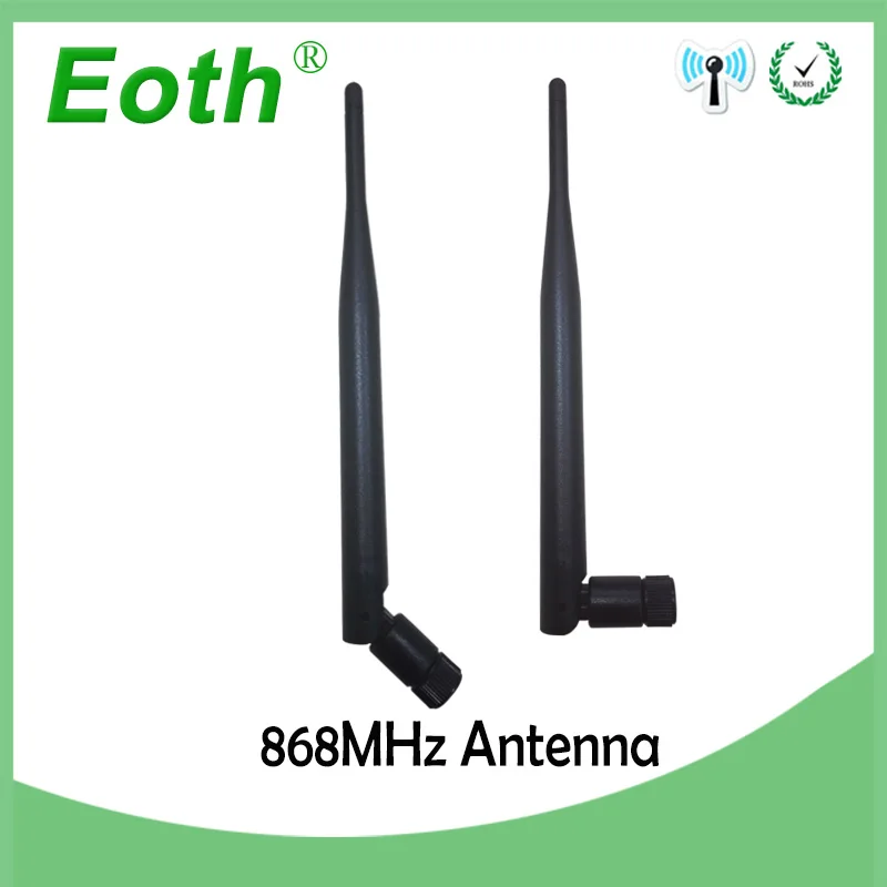 EOTH 20pcs 868mhz antenna 5dbi sma male 915mhz lora antene pbx iot module lorawan signal receiver antena high gain