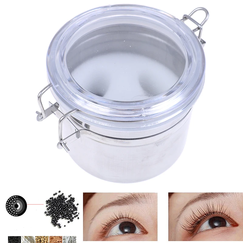 

Durable Container Non Toxic Sealed Eyelash Adhesive Jar Glue Storage Tank Large Stainless Steel Capacity Accessories Makeup Tool