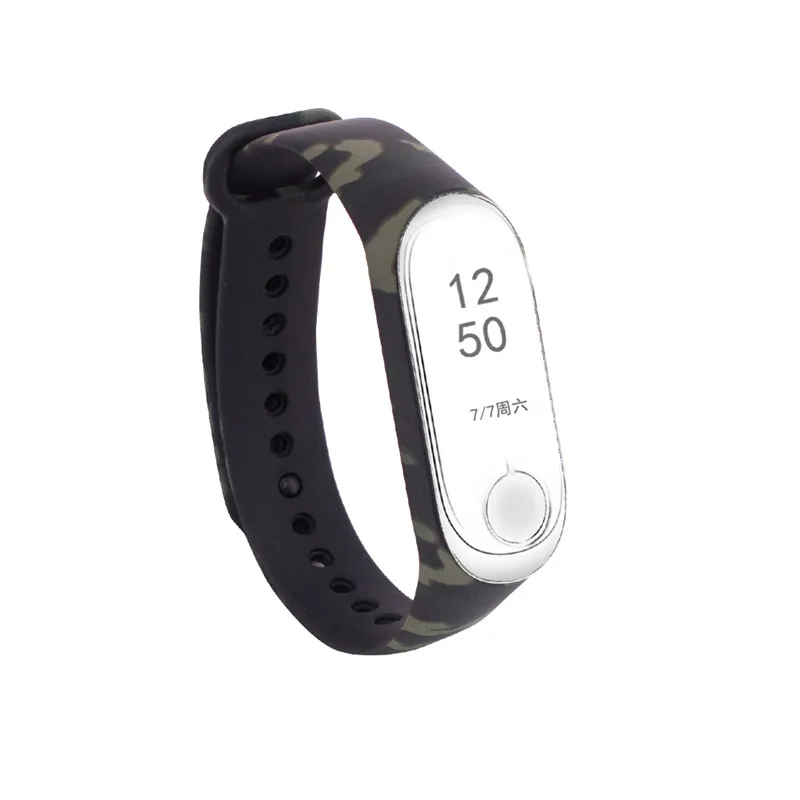 Colorful Mi Band 4 replacement bracelet for Xiaomi mi band 3 silicone sports Wriststrap for Xiaomi Mi band 4 3 Smart Accessories