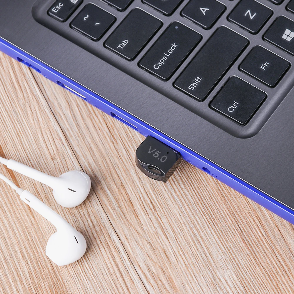 Bluetooth 5,0 USB Высокоскоростной адаптер USB bluetooth 5,0 адаптер беспроводной ключ стерео приемник для ПК Windows 10/8/XP