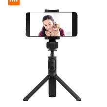 Xiaomi Mijia селфи палка портативный беспроводной Выдвижной Штатив с кронштейном для mijia маленькая камера селфи палка черный
