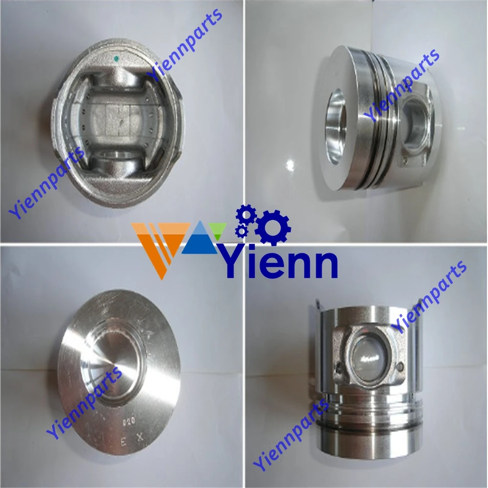 

For Caterpillar Cat 3064 Piston kit with pin clips Excavator Tractor Loader Diesel Engine Repair Parts