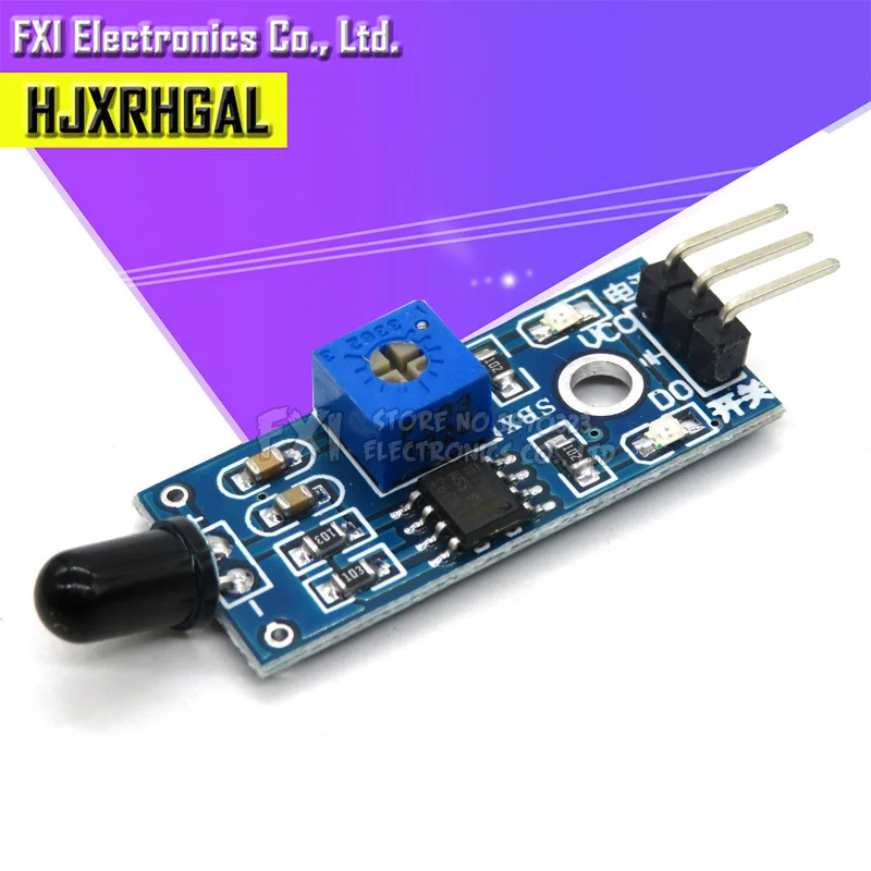1 Uds 3 pin Sensor de llama módulo Detector de tabla de temperatura de llama Smartsense para detección de temperatura nuevo - AliExpress Componentes y suministros electrónicos
