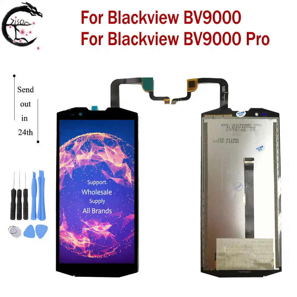 Дешево ЖК дисплей для Blackview BV9000 Pro FHD BV9000 ЖК дисплей сенсорный датчик дигитайзер сборка BV 9000 9000pro дисплей Android 8,0