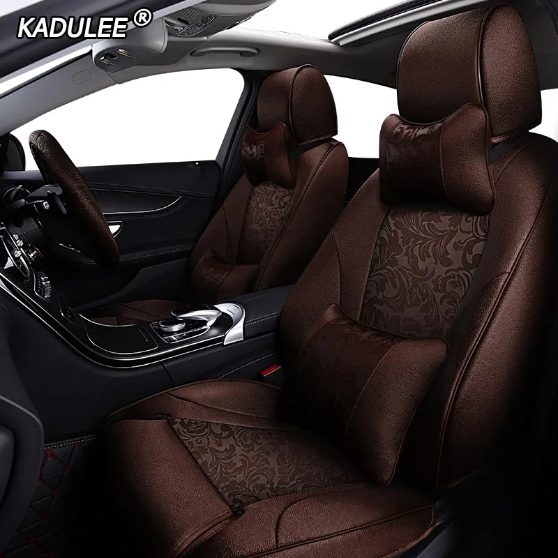 Тканевый чехол KADULEE на сиденье автомобиля заказ для Honda Accord Odyssey FIT CITY Crosstour Crider VEZEL