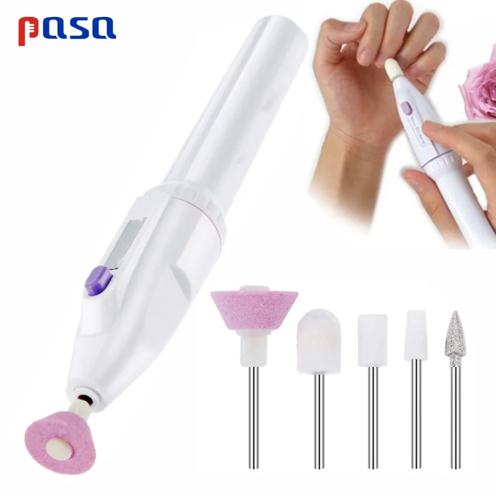Hot 5 Bits Electric Nail Drill Machine Nail Calluses Art Equipment