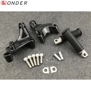 

For Harley Sportster XL883 883 XL1200 1200 X48 X 48 2014 2015 2016 2017 2018 Motorcycle Rear Passenger Foot Peg Footpeg Mount