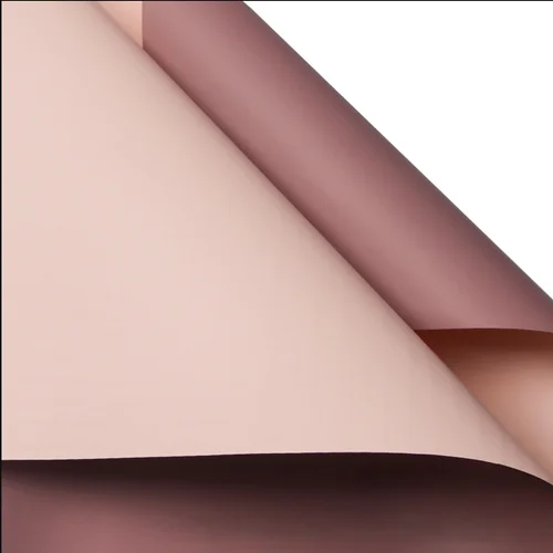 60cm/45cm 20PCS 2 color Flower Paper Packaging Gift Waterproof Double-sided Color Florist Wrapping Paper Flower Bouquet Supplies 009