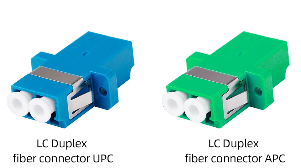 conector multimodo de fibra óptica dupex