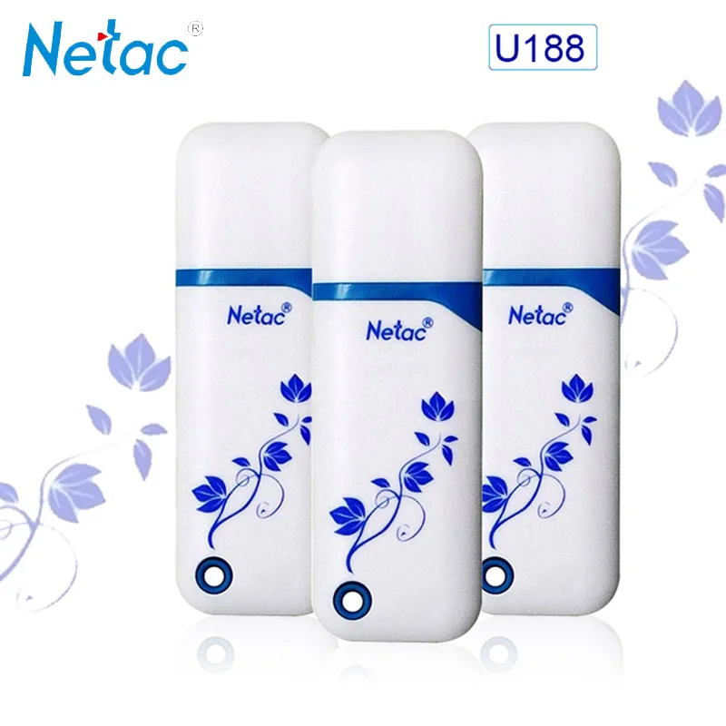 

Netac USB Flash Drive 32GB Chinese Style Portable Memory Stick Pendrive Storage Flash Disk Pendrive Animado Clef Memoria USB