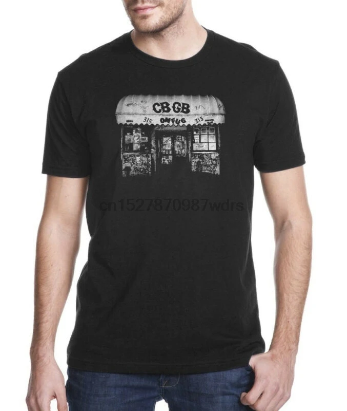 Черная футболка CBGB Picture The Ramones NYC|Футболки| |
