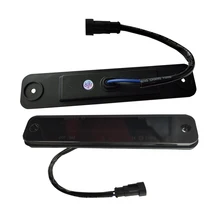 1 takım füme Lens için 2003-2009 HUMMER H2 arka LED ışıkları kırmızı yan işaretleyici füme Lens 2020