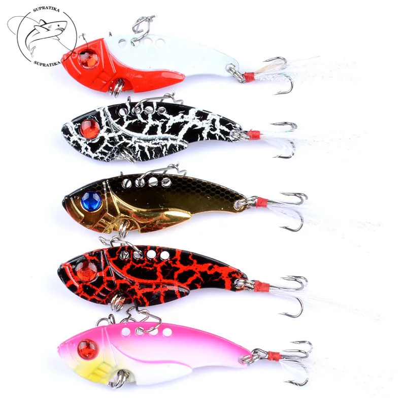 PROD 32949331336 5Pcs/Lot Metal VIB Lures 5.5cm/11g Vivid Vibrations
Spoon Lure Fishing Bait Bass Artificial Hard Bait Cicada Lure Baits 3D
Eye