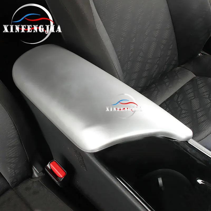 Для Toyota C-HR 18-19 серебристый консольный подлокотник с ящиком коробка для хранения Крышка отделка