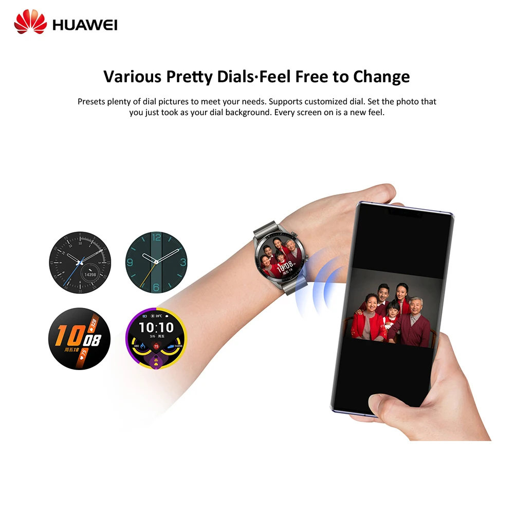 HUAWEI GT2 Smartwatch 5ATM водонепроницаемый BT5.1 фитнес-трекер для измерения сердечного ритма шагомер информация толчок gps голосовое руководство Смарт-часы