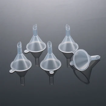 

5pcs Mini Metal/PP Funnels for Transferring Liquid Spices Perfume Essential Oil with Funnel Accessorie Auxiliary Tool