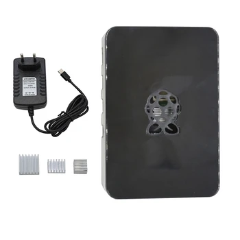 

for Raspberry Pi 4 Model B ABS Case 4G RAM Kit with black Heatsink 5V 3A Power Adapter for Raspberry PI 4B