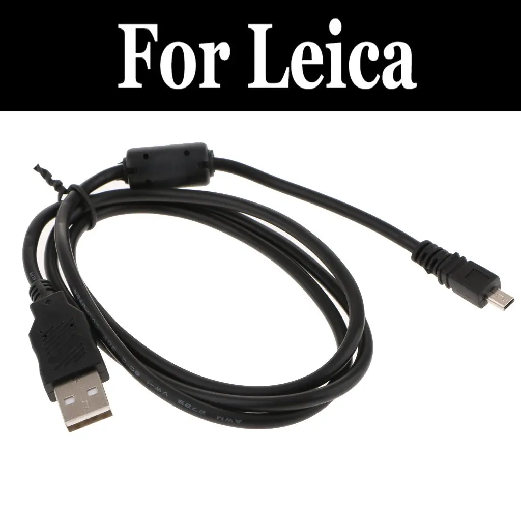 Cavo Dati Cavo Di Ricarica Cavo Fotocamera Digitale Lunghezza Batteria Usb Anti-Interferenza Per Leica C-Lux D-Lux 5 6 7 Typ 112 109 262
